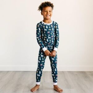 Little Sleepies puppy love bamboo set